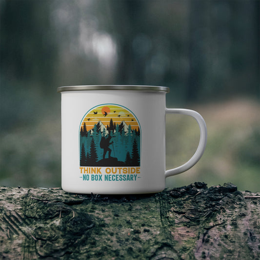 Think Outside - No Box Necessary - Camping Mug