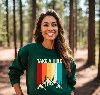 Take a Hike - Unisex Heavy Blend™ Crewneck Sweatshirt