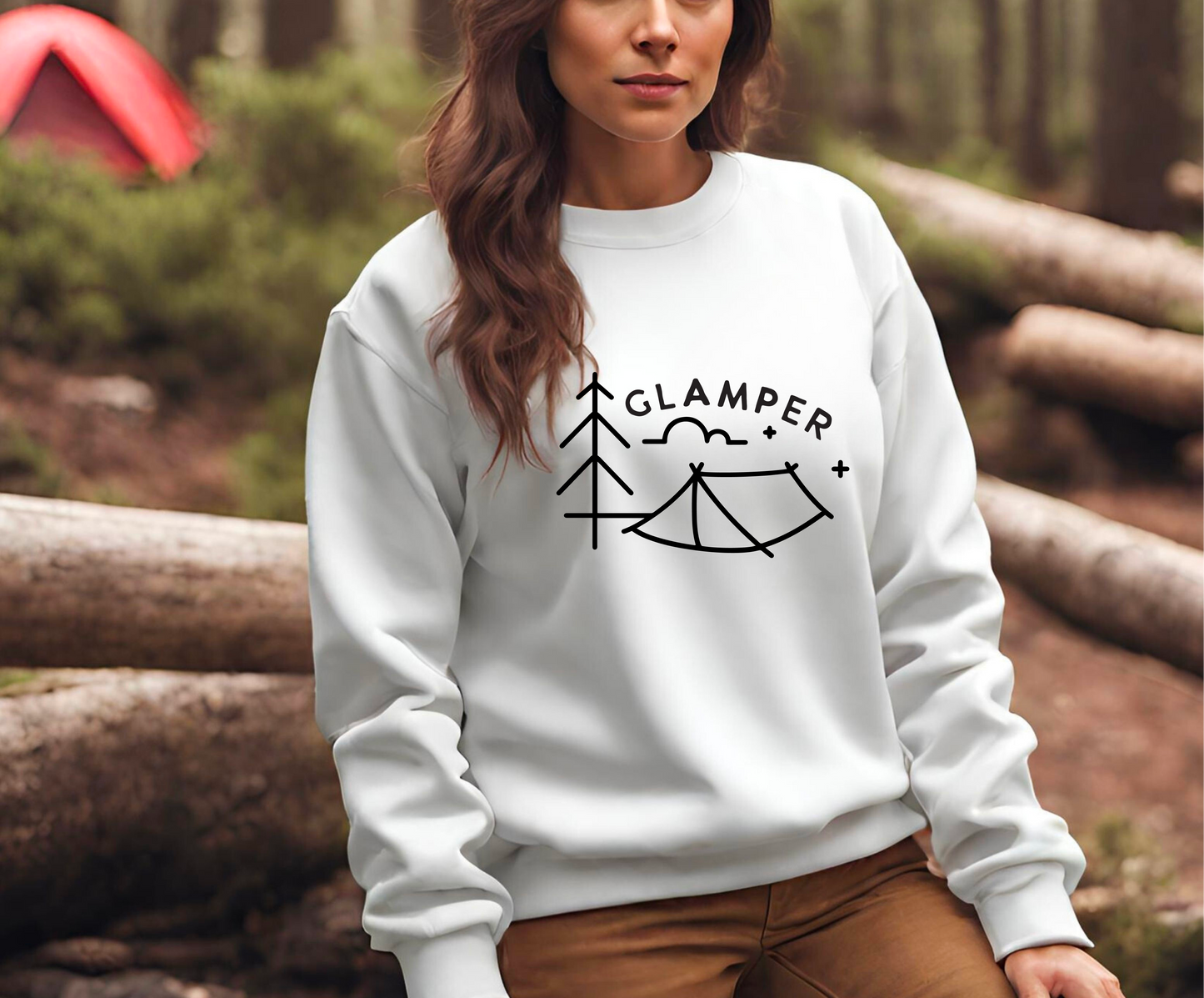 Glamper- Unisex Heavy Blend™ Crewneck Sweatshirt