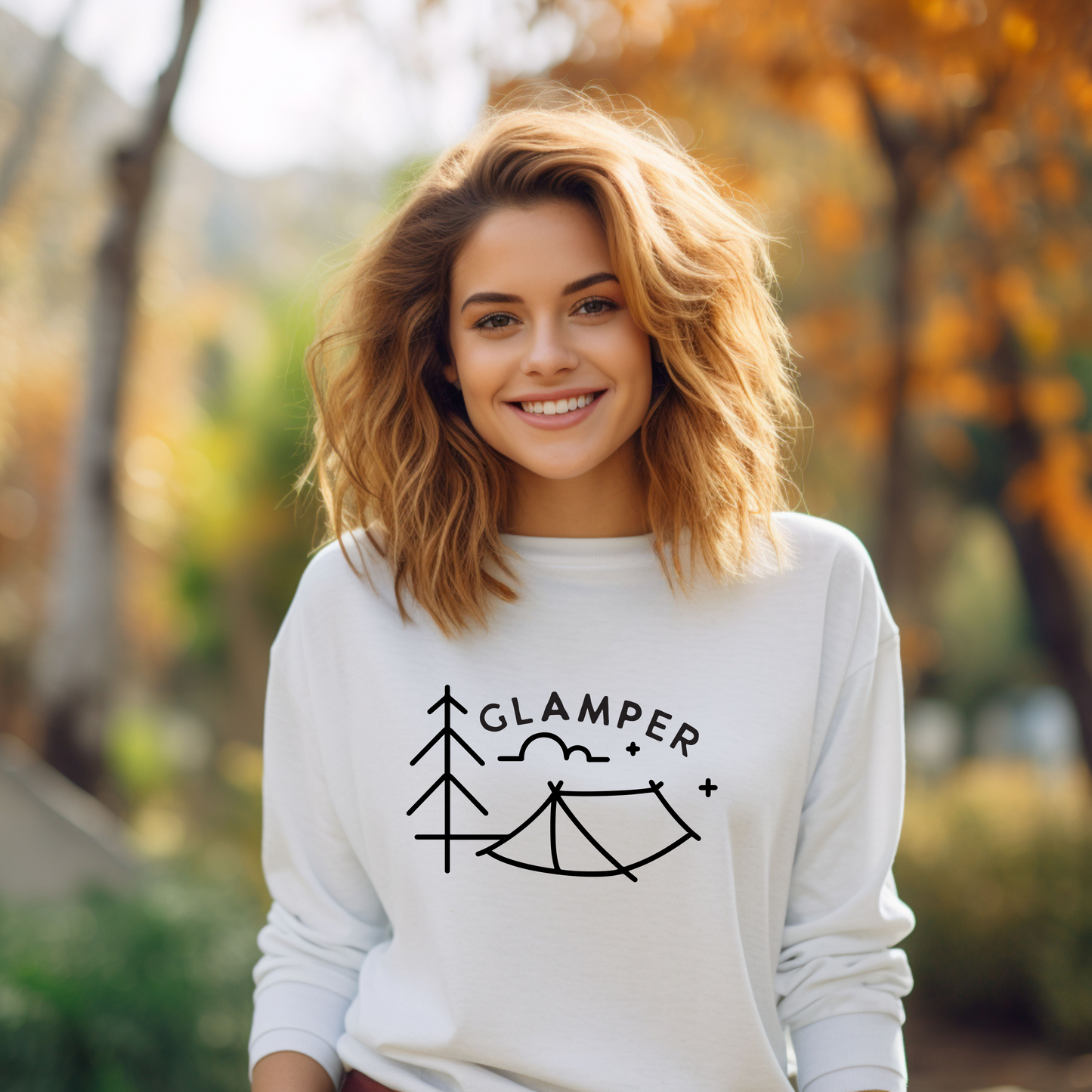 Glamper- Unisex Heavy Blend™ Crewneck Sweatshirt