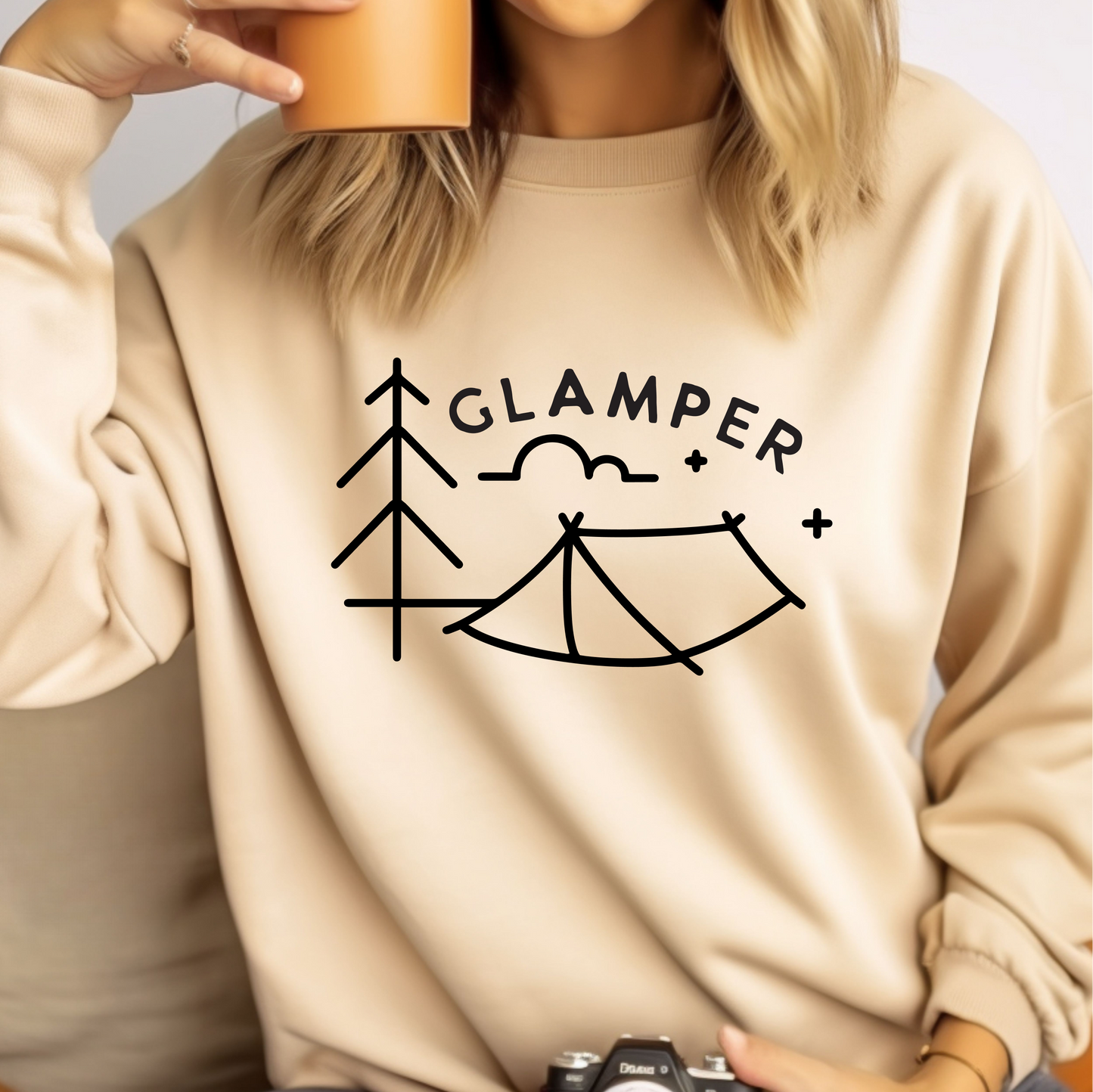 Glamper- Unisex Heavy Blend™ Crewneck Sweatshirt