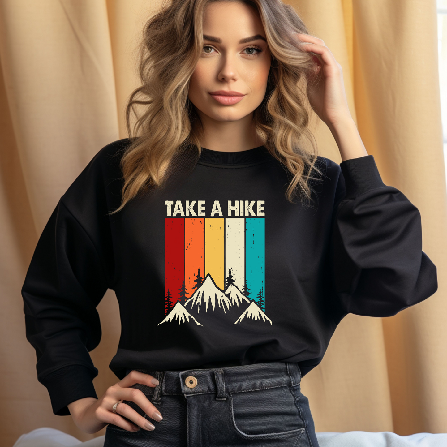 Take a Hike - Unisex Heavy Blend™ Crewneck Sweatshirt