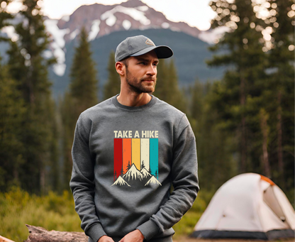 Take a Hike - Unisex Heavy Blend™ Crewneck Sweatshirt