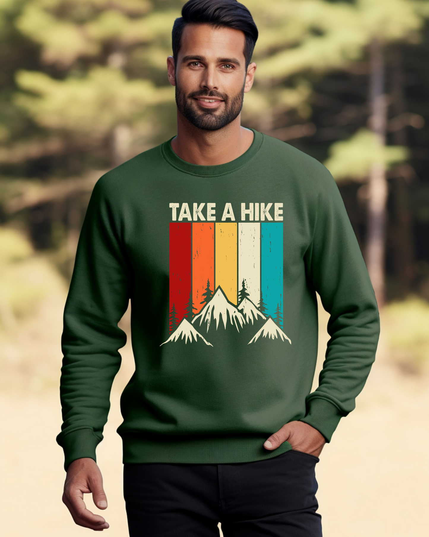 Take a Hike - Unisex Heavy Blend™ Crewneck Sweatshirt