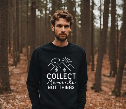 Collect Memories Not Things - Unisex Heavy Blend™ Crewneck Sweatshirt