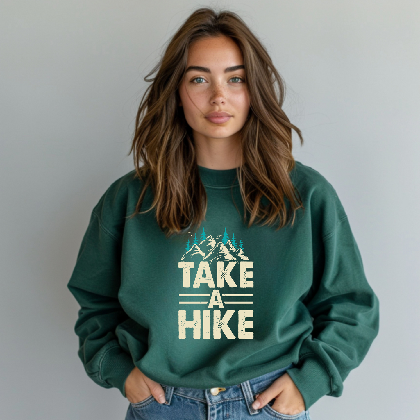 Take A Hike - Unisex Heavy Blend™ Crewneck Sweatshirt