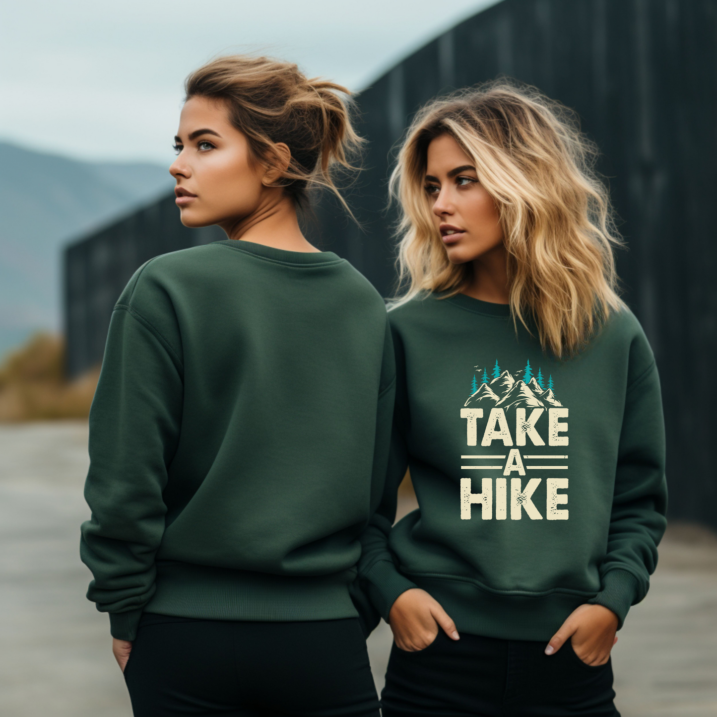 Take A Hike - Unisex Heavy Blend™ Crewneck Sweatshirt