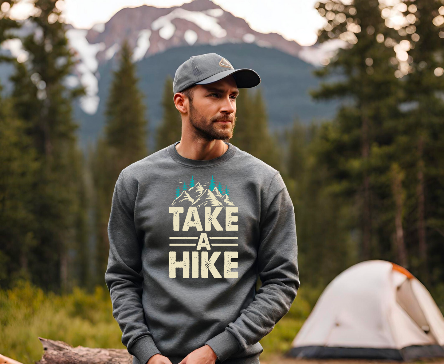 Take A Hike - Unisex Heavy Blend™ Crewneck Sweatshirt