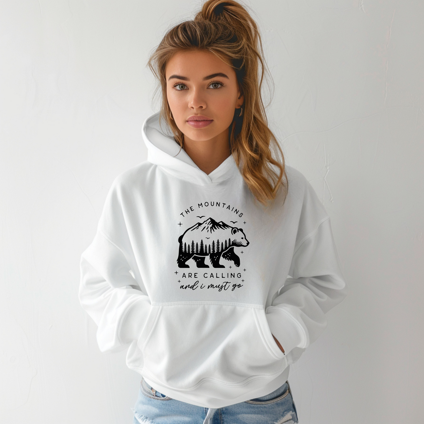 The Mountains Are Calling - Unisex Heavy Blend™ Hooded Sweatshirt