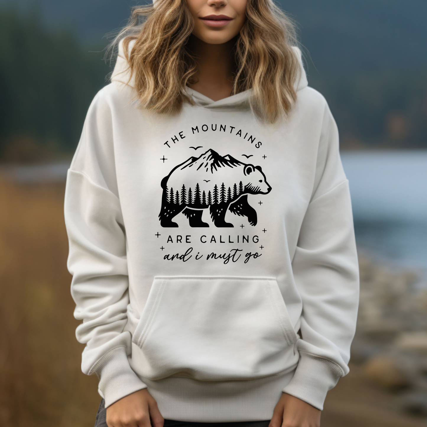 The Mountains Are Calling - Unisex Heavy Blend™ Hooded Sweatshirt