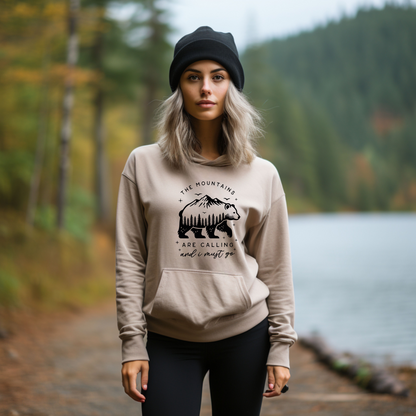 The Mountains Are Calling - Unisex Heavy Blend™ Hooded Sweatshirt